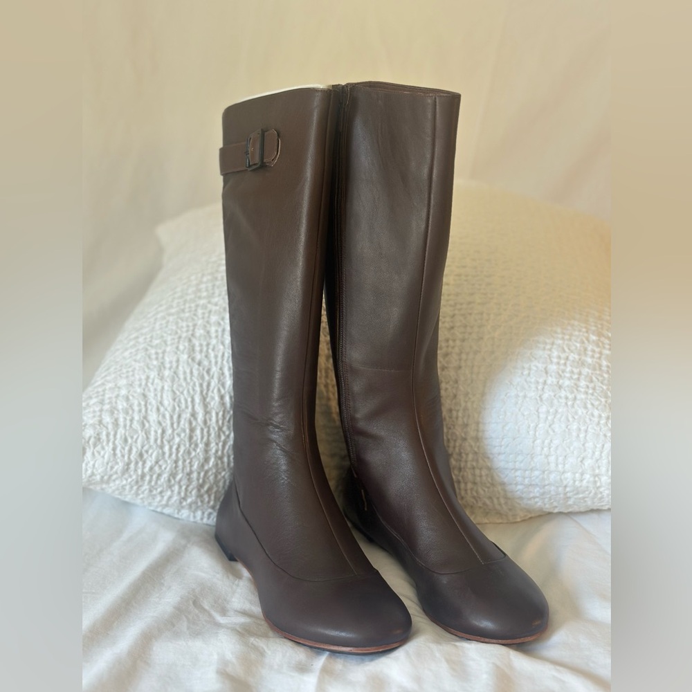 Tsubo Dark Brown Knee-High Boots - Size 8.5